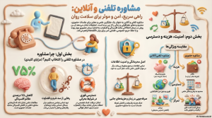 مزایای مشاوره تلفنی و آنلاین