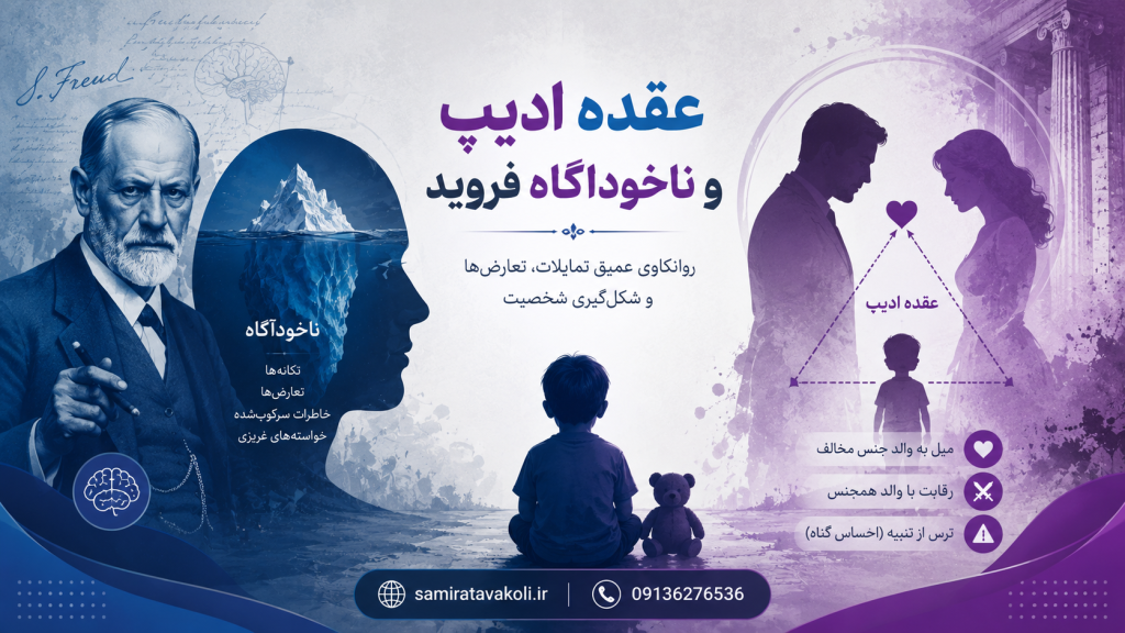 عقده ادیپ و نظریه ناخودآگاه فروید